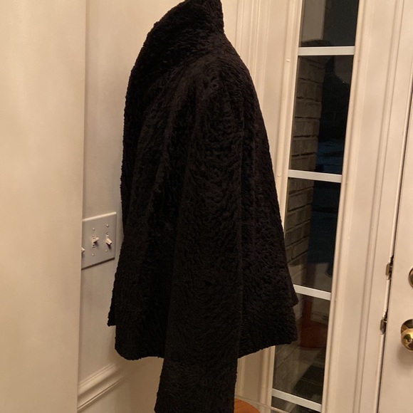 Genuine Swakara Fur Jacket - Picture 7 of 16